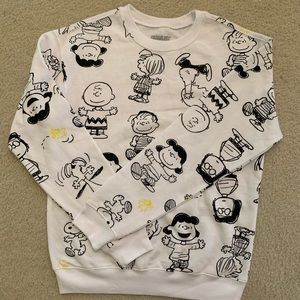 Peanuts Crew Neck Sweatshirt